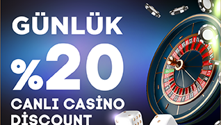 Hayalbahis Günlük %20 Canlı Casino Discount hayalbahis-canli-casino-discount